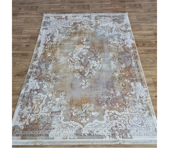 Високоворсный килим Deep ocean 146GA LILAC / YELLOW - Висока якість за найкращою ціною в Україні